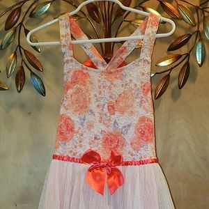 Floral girls dress size-6x-Easter